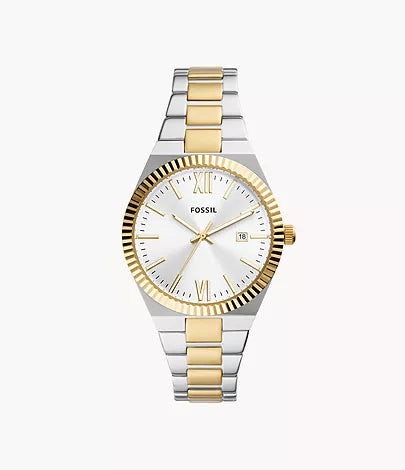 ES5259-Fossil Scarlette Three-Hand Date Two-Tone Stainless Steel Watch - Shop Authentic watches(s) from Maybrands - for as low as ₦283000! 