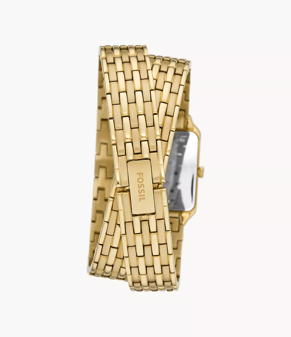 Raquel Three-Hand Date Gold-Tone Stainless Steel Watch ES5302 - Shop Authentic Watches(s) from Maybrands - for as low as ₦287000! 