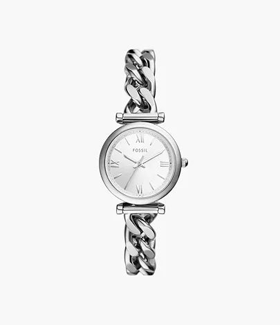 ES5331 - Fossil Carlie Three-Hand Stainless Steel Watch - Shop Authentic watches(s) from Maybrands - for as low as ₦196500! 