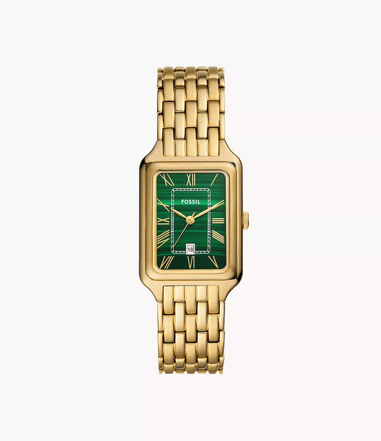 Raquel Three-Hand Date Gold-Tone Stainless Steel Watch ES5341 - Shop Authentic Watches(s) from Maybrands - for as low as ₦675000! 