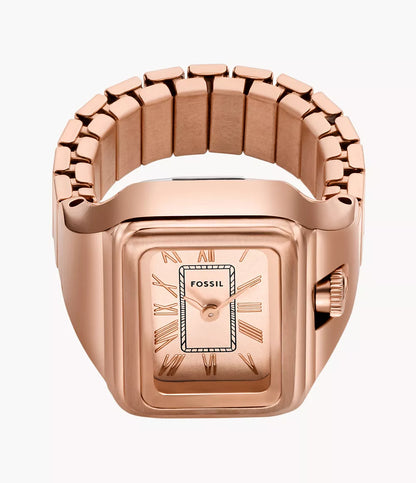 Raquel Watch Ring Two-Hand Rose Gold-Tone Stainless Steel ES5345 - Shop Authentic FOSWOMWAT(s) from Maybrands - for as low as ₦230000! 