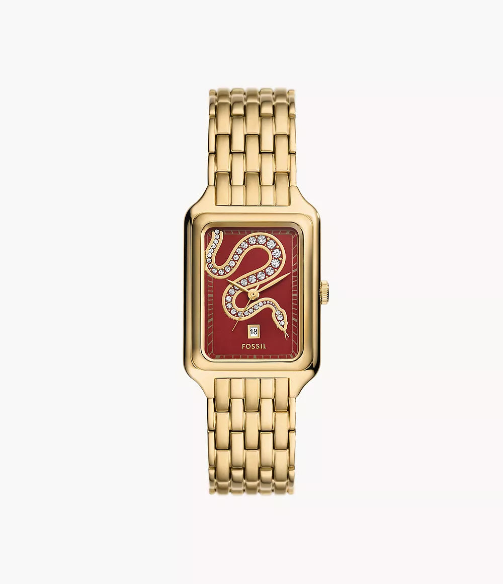 Raquel Three-Hand Date Gold-Tone Stainless Steel Watch ES5379 - Shop Authentic Watches(s) from Maybrands - for as low as ₦476000! 