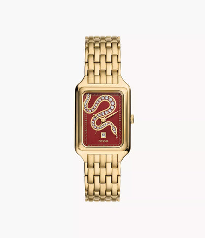 Raquel Three-Hand Date Gold-Tone Stainless Steel Watch ES5379 - Shop Authentic Watches(s) from Maybrands - for as low as ₦476000! 