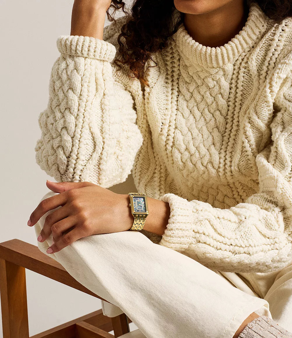 Raquel Three-Hand Date Gold-Tone Stainless Steel Watch ES5417 - Shop Authentic FOSWOMWAT(s) from Maybrands - for as low as ₦350000.01! 