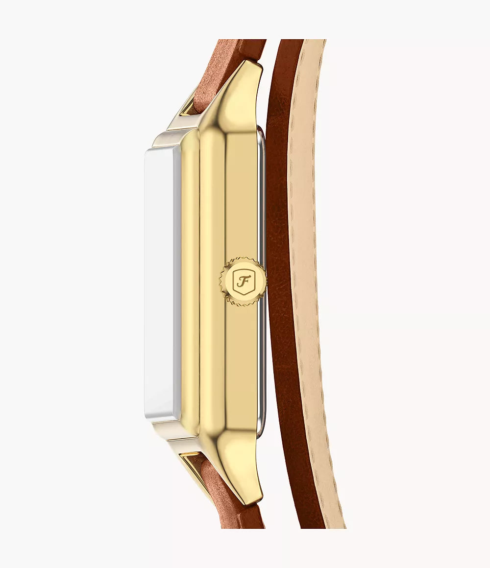 Raquel Three-Hand Date Brown Leather Watch ES5418 - Shop Authentic FOSWOMWAT(s) from Maybrands - for as low as ₦350000.01! 