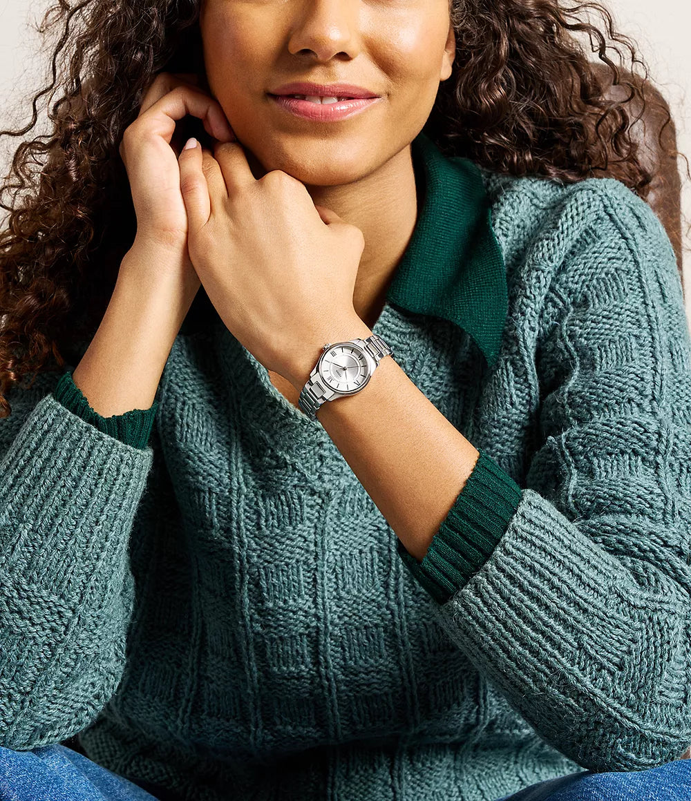 Gilmore Three-Hand Stainless Steel Watch ES5419 - Shop Authentic FOSWOMWAT(s) from Maybrands - for as low as ₦247500! 