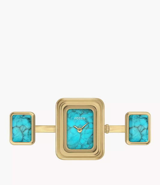 Raquel Watch Ring Two-Hand Gold-Tone Stainless Steel Watch ES5432 - Shop Authentic FOSWOMWAT(s) from Maybrands - for as low as ₦350000.01! 