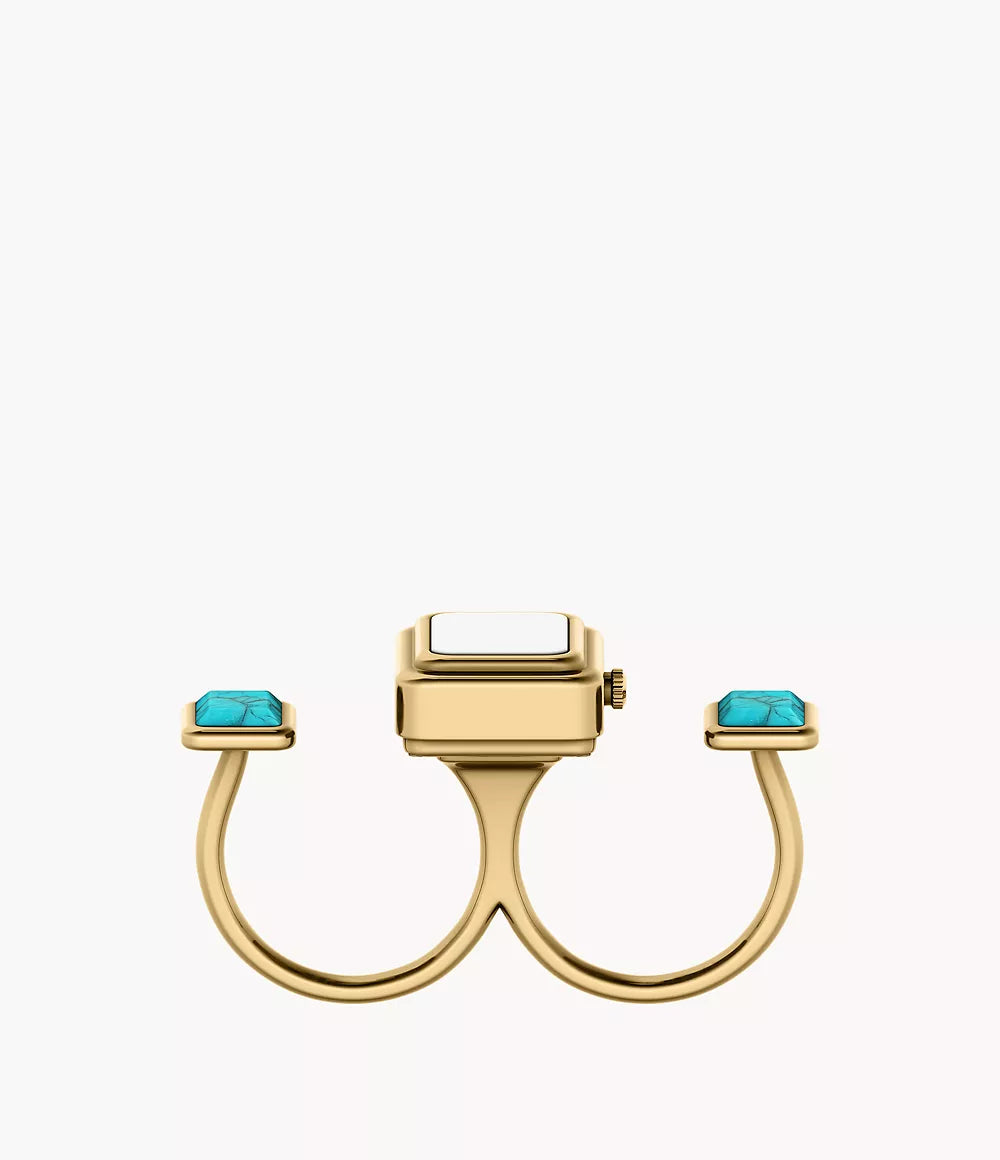 Raquel Watch Ring Two-Hand Gold-Tone Stainless Steel Watch ES5432 - Shop Authentic FOSWOMWAT(s) from Maybrands - for as low as ₦350000.01! 