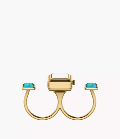 Raquel Watch Ring Two-Hand Gold-Tone Stainless Steel Watch ES5432 - Shop Authentic FOSWOMWAT(s) from Maybrands - for as low as ₦350000.01! 