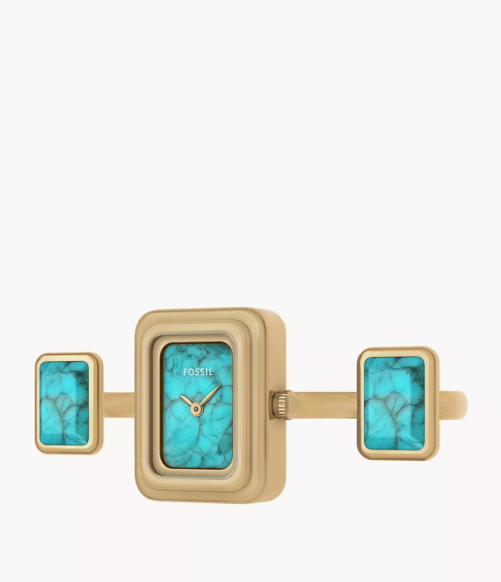 Raquel Watch Ring Two-Hand Gold-Tone Stainless Steel Watch ES5432 - Shop Authentic FOSWOMWAT(s) from Maybrands - for as low as ₦350000.01! 