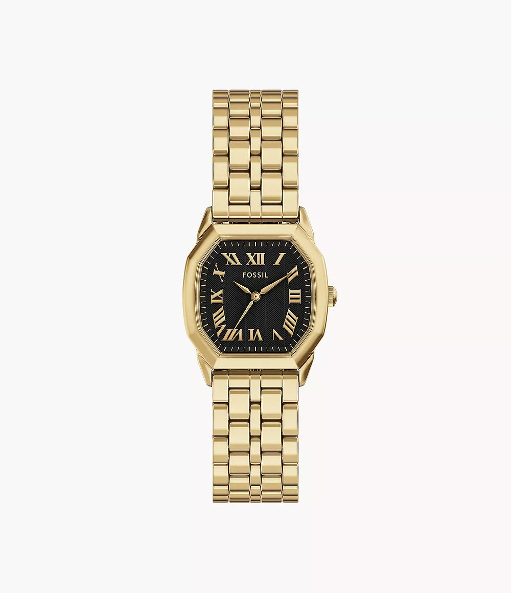 Harlow Three-Hand Gold-Tone Stainless Steel Watch ES5433 - Shop Authentic FOSWOMWAT(s) from Maybrands - for as low as ₦291500! 