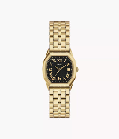 Harlow Three-Hand Gold-Tone Stainless Steel Watch ES5433 - Shop Authentic FOSWOMWAT(s) from Maybrands - for as low as ₦291500! 