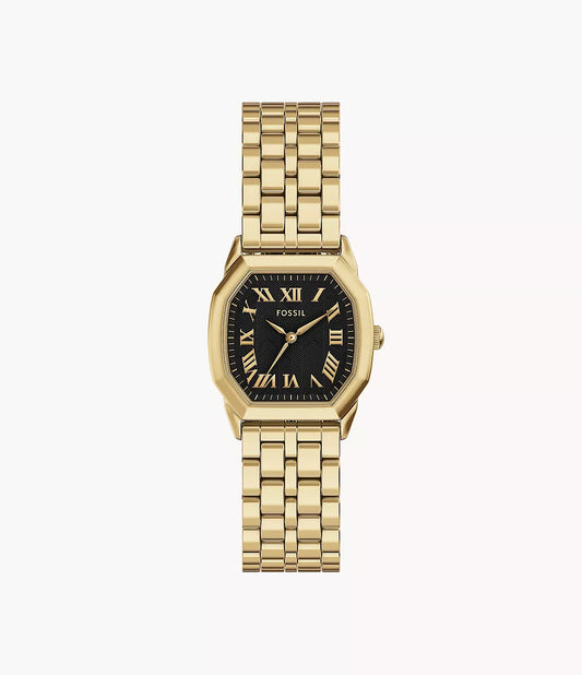 Harlow Three-Hand Gold-Tone Stainless Steel Watch ES5433 - Shop Authentic FOSWOMWAT(s) from Maybrands - for as low as ₦291500! 