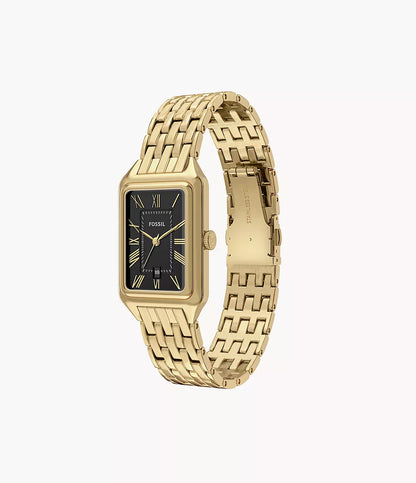 Raquel Three-Hand Date Gold-Tone Stainless Steel Watch ES5434 - Shop Authentic FOSWOMWAT(s) from Maybrands - for as low as ₦291500! 