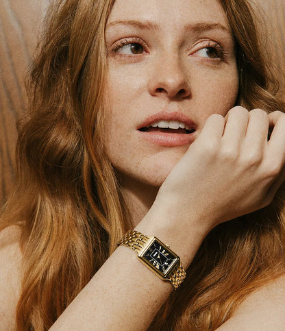 Raquel Three-Hand Date Gold-Tone Stainless Steel Watch ES5434 - Shop Authentic FOSWOMWAT(s) from Maybrands - for as low as ₦291500! 