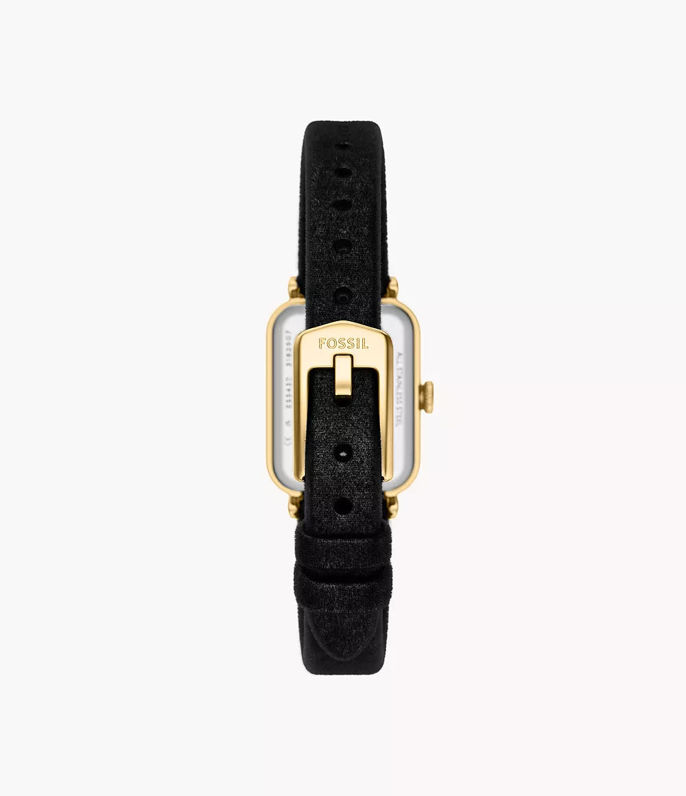 Raquel Mini Two-Hand Black Velvet Watch ES5437 - Shop Authentic FOSWOMWAT(s) from Maybrands - for as low as ₦294000! 