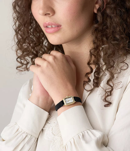 Raquel Mini Two-Hand Black Velvet Watch ES5437 - Shop Authentic FOSWOMWAT(s) from Maybrands - for as low as ₦294000! 