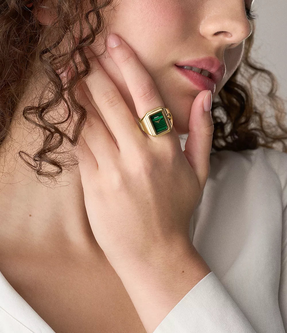 Raquel Watch Ring Two-Hand Gold-Tone Stainless Steel Watch ES5448 - Shop Authentic FOSWOMWAT(s) from Maybrands - for as low as ₦263000! 