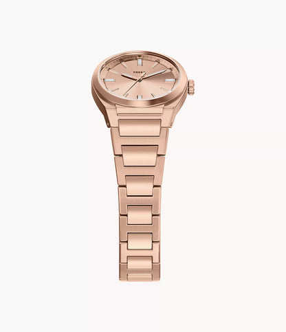 Everett 27mm Three-Hand Rose Gold-Tone Stainless Steel Watch ES5491 - Shop Authentic FOSWOMWAT(s) from Maybrands - for as low as ₦388500! 