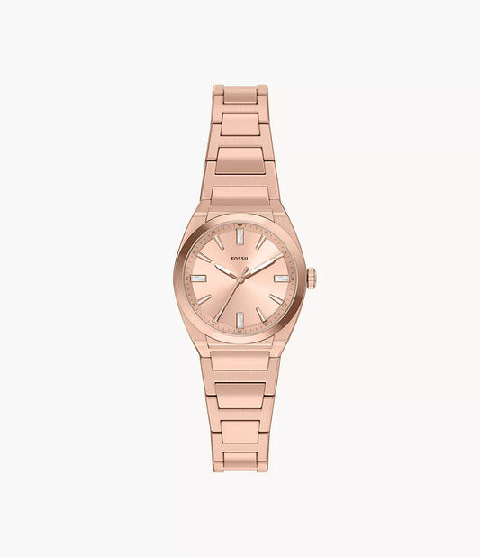 Everett 27mm Three-Hand Rose Gold-Tone Stainless Steel Watch ES5491 - Shop Authentic FOSWOMWAT(s) from Maybrands - for as low as ₦388500! 