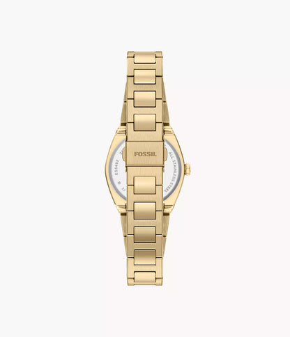 Everett 27mm Three-Hand Gold-Tone Stainless Steel Watch ES5492 - Shop Authentic FOSWOMWAT(s) from Maybrands - for as low as ₦388500! 