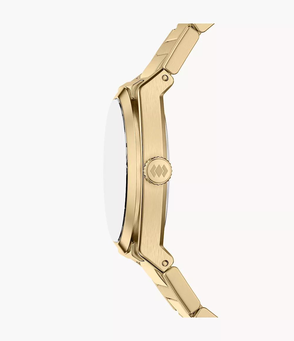 Everett 27mm Three-Hand Gold-Tone Stainless Steel Watch ES5492 - Shop Authentic FOSWOMWAT(s) from Maybrands - for as low as ₦388500! 