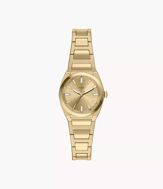Everett 27mm Three-Hand Gold-Tone Stainless Steel Watch ES5492 - Shop Authentic FOSWOMWAT(s) from Maybrands - for as low as ₦388500! 