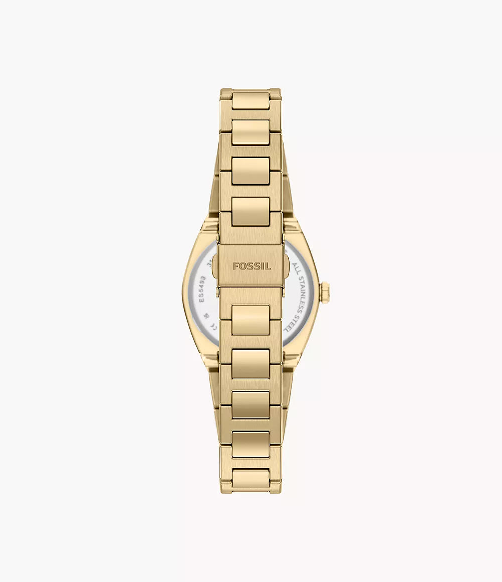 Everett 27mm Three-Hand Gold-Tone Stainless Steel Watch ES5493 - Shop Authentic FOSWOMWAT(s) from Maybrands - for as low as ₦388500! 