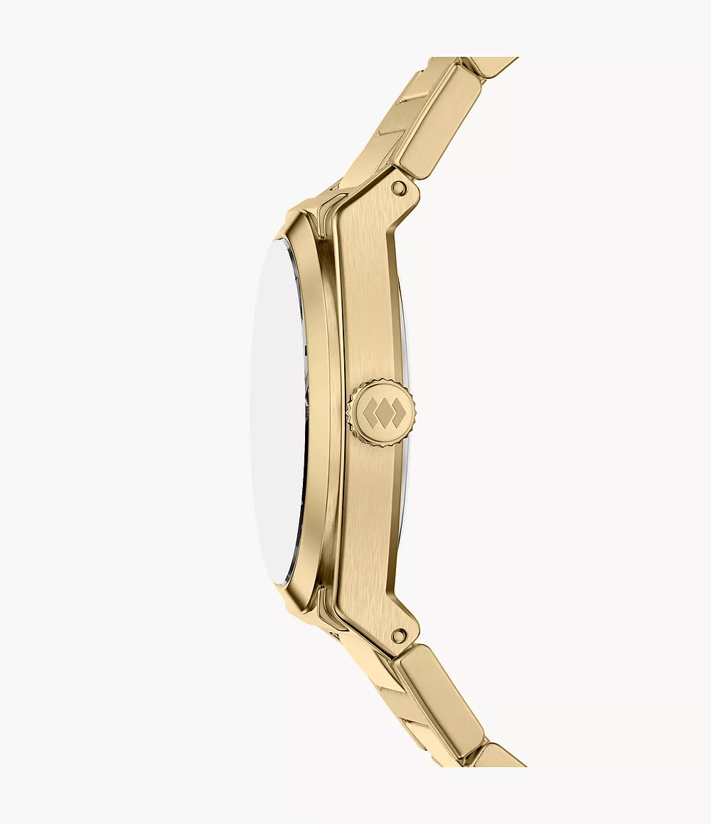 Everett 27mm Three-Hand Gold-Tone Stainless Steel Watch ES5493 - Shop Authentic FOSWOMWAT(s) from Maybrands - for as low as ₦388500! 