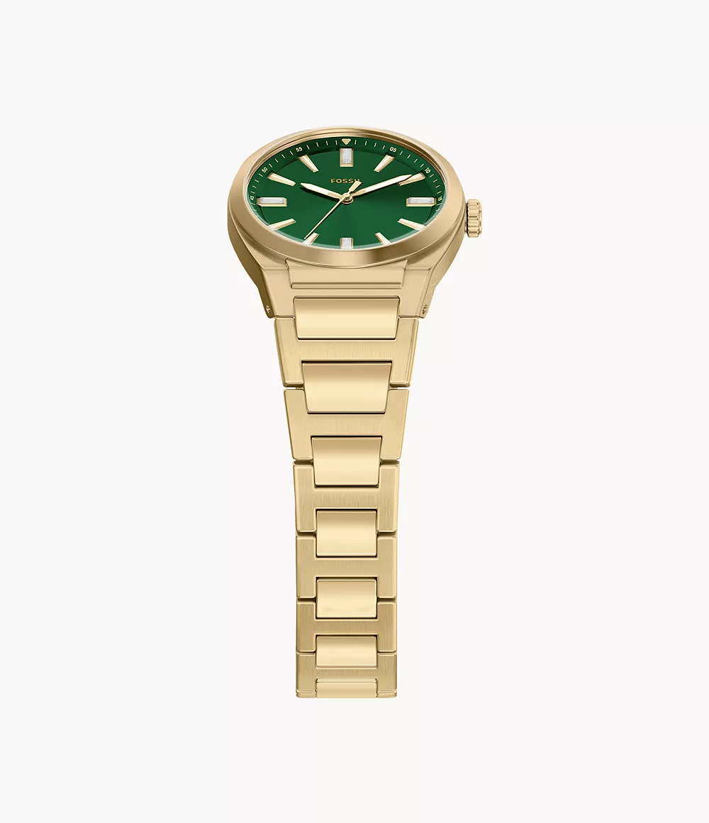 Everett 27mm Three-Hand Gold-Tone Stainless Steel Watch ES5493 - Shop Authentic FOSWOMWAT(s) from Maybrands - for as low as ₦388500! 