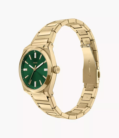 Everett 27mm Three-Hand Gold-Tone Stainless Steel Watch ES5493 - Shop Authentic FOSWOMWAT(s) from Maybrands - for as low as ₦388500! 