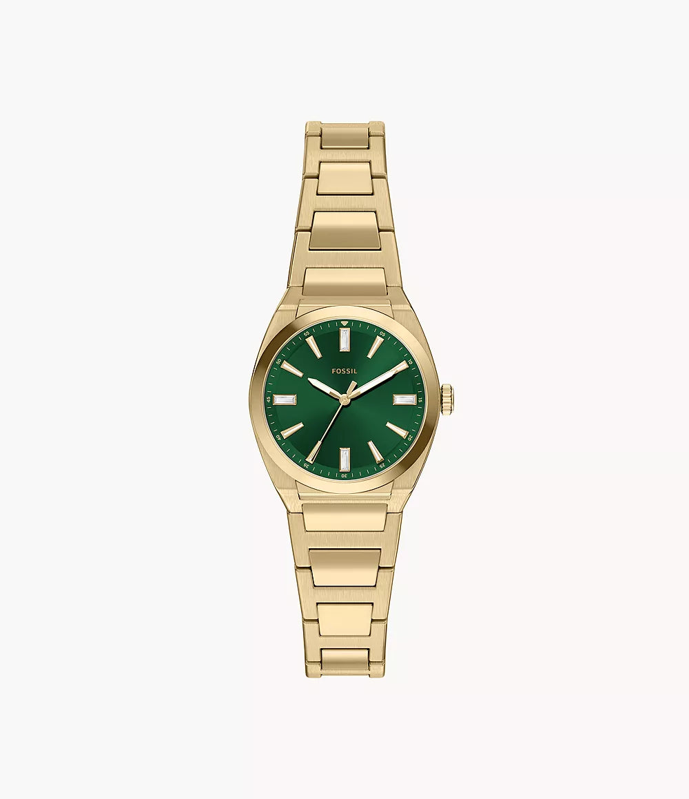 Everett 27mm Three-Hand Gold-Tone Stainless Steel Watch ES5493 - Shop Authentic FOSWOMWAT(s) from Maybrands - for as low as ₦388500! 