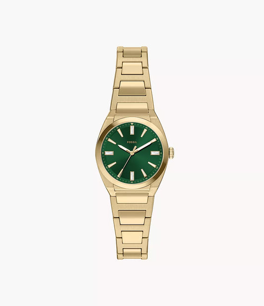 Everett 27mm Three-Hand Gold-Tone Stainless Steel Watch ES5493 - Shop Authentic FOSWOMWAT(s) from Maybrands - for as low as ₦388500! 