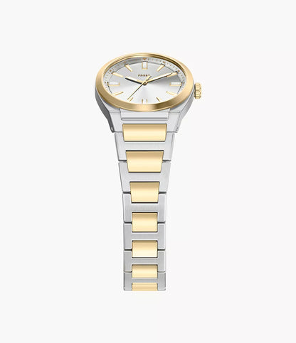 Everett 27mm Three-Hand Two-Tone Stainless Steel Watch ES5494 - Shop Authentic FOSWOMWAT(s) from Maybrands - for as low as ₦388500! 