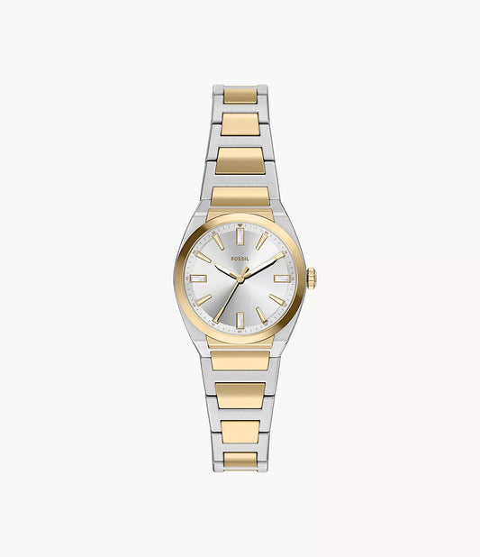 Everett 27mm Three-Hand Two-Tone Stainless Steel Watch ES5494 - Shop Authentic FOSWOMWAT(s) from Maybrands - for as low as ₦388500! 