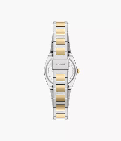 Everett 27mm Three-Hand Two-Tone Stainless Steel Watch ES5495 - Shop Authentic FOSWOMWAT(s) from Maybrands - for as low as ₦388500! 