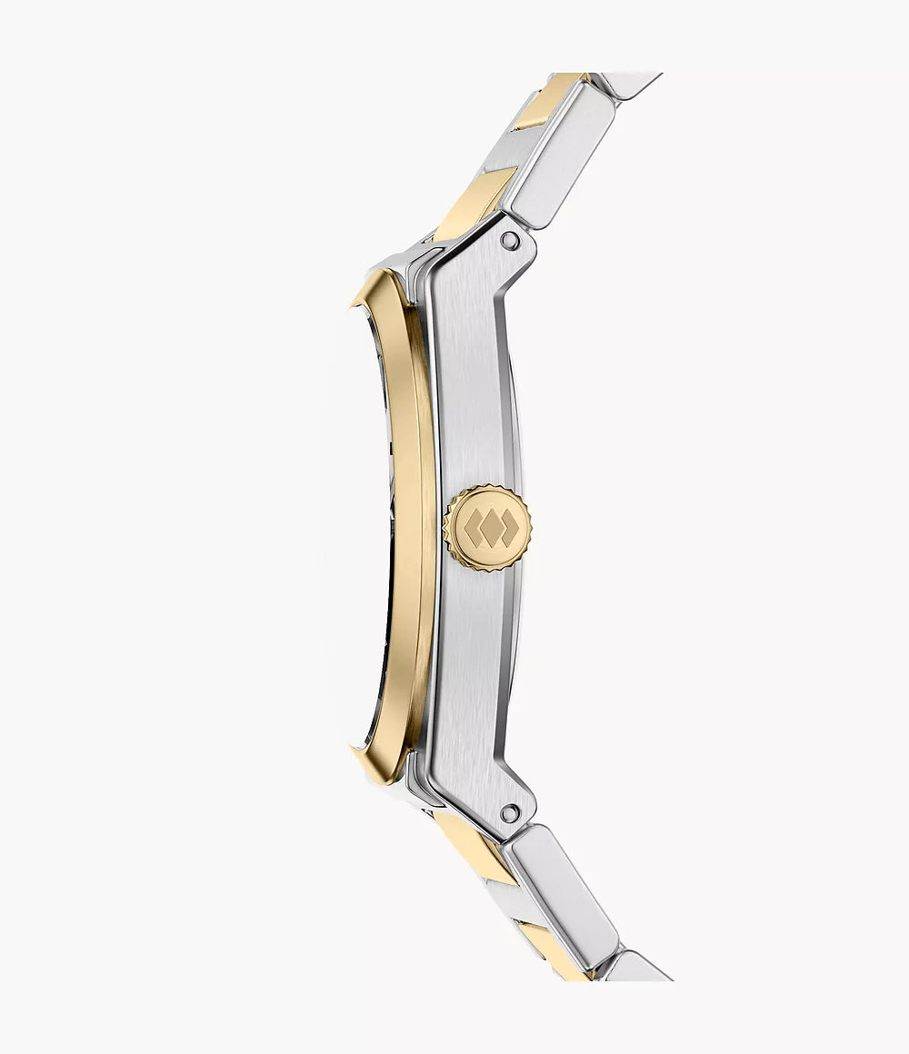 Everett 27mm Three-Hand Two-Tone Stainless Steel Watch ES5495 - Shop Authentic FOSWOMWAT(s) from Maybrands - for as low as ₦388500! 