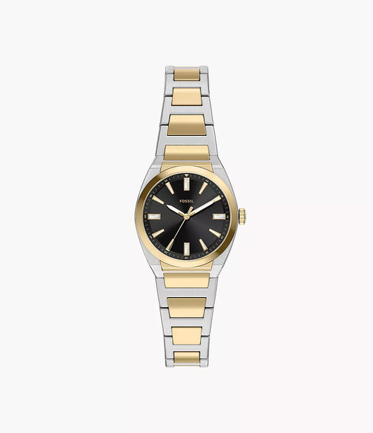 Everett 27mm Three-Hand Two-Tone Stainless Steel Watch ES5495 - Shop Authentic FOSWOMWAT(s) from Maybrands - for as low as ₦388500! 