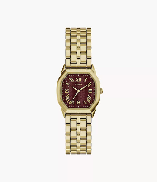 Harlow 27mm Three-Hand Gold-Tone Stainless Steel Watch ES5511 - Shop Authentic FOSWOMWAT(s) from Maybrands - for as low as ₦388500! 