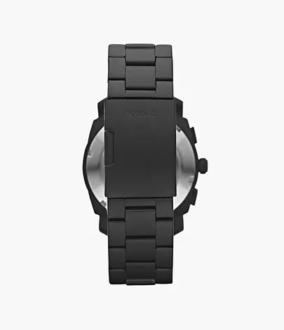 FS4682 - Fossil Machine Mid-Size Chronograph Black Stainless Steel Watch - Shop Authentic watch(s) from Maybrands - for as low as ₦310500! 