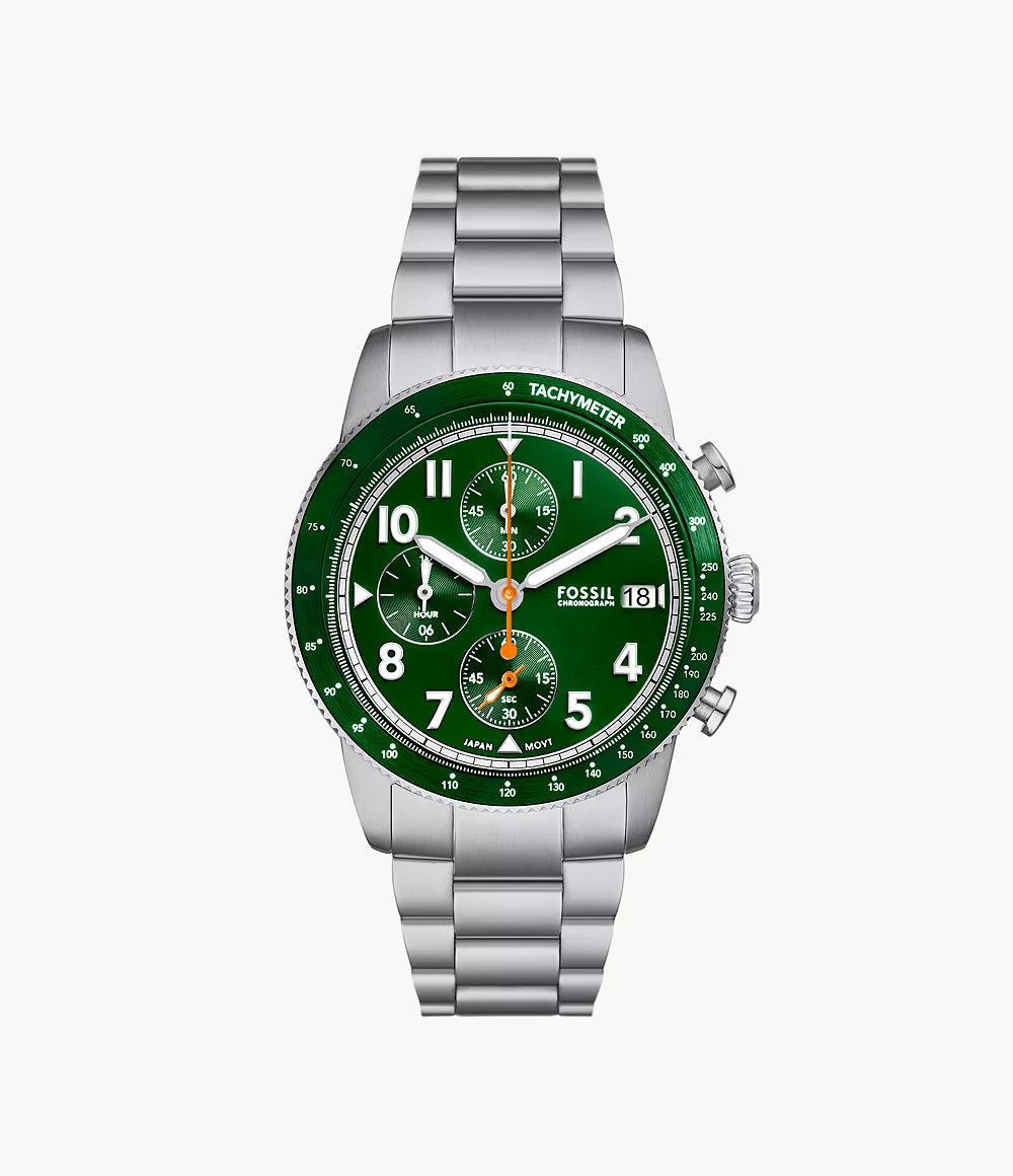 FS6048 - Fossil Sport Tourer Chronograph Stainless Steel Watch - Shop Authentic watches(s) from Maybrands - for as low as ₦308000! 