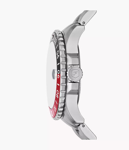 Fossil Blue GMT Stainless Steel Watch FS6092 - Shop Authentic Watches(s) from Maybrands - for as low as ₦436500! 