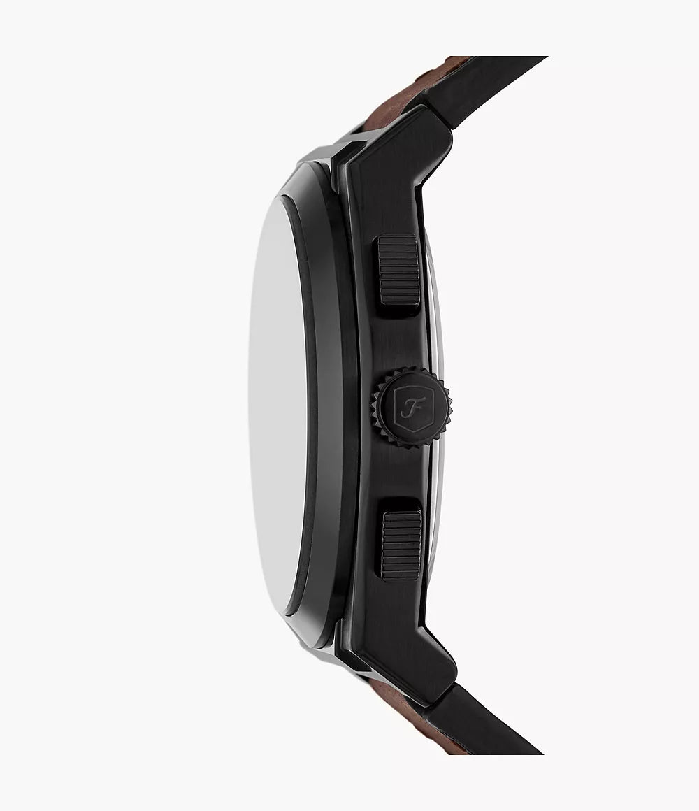 Everett Chronograph Brown Leather Watch FS6108 - Shop Authentic FOSMENWAT(s) from Maybrands - for as low as ₦346000! 