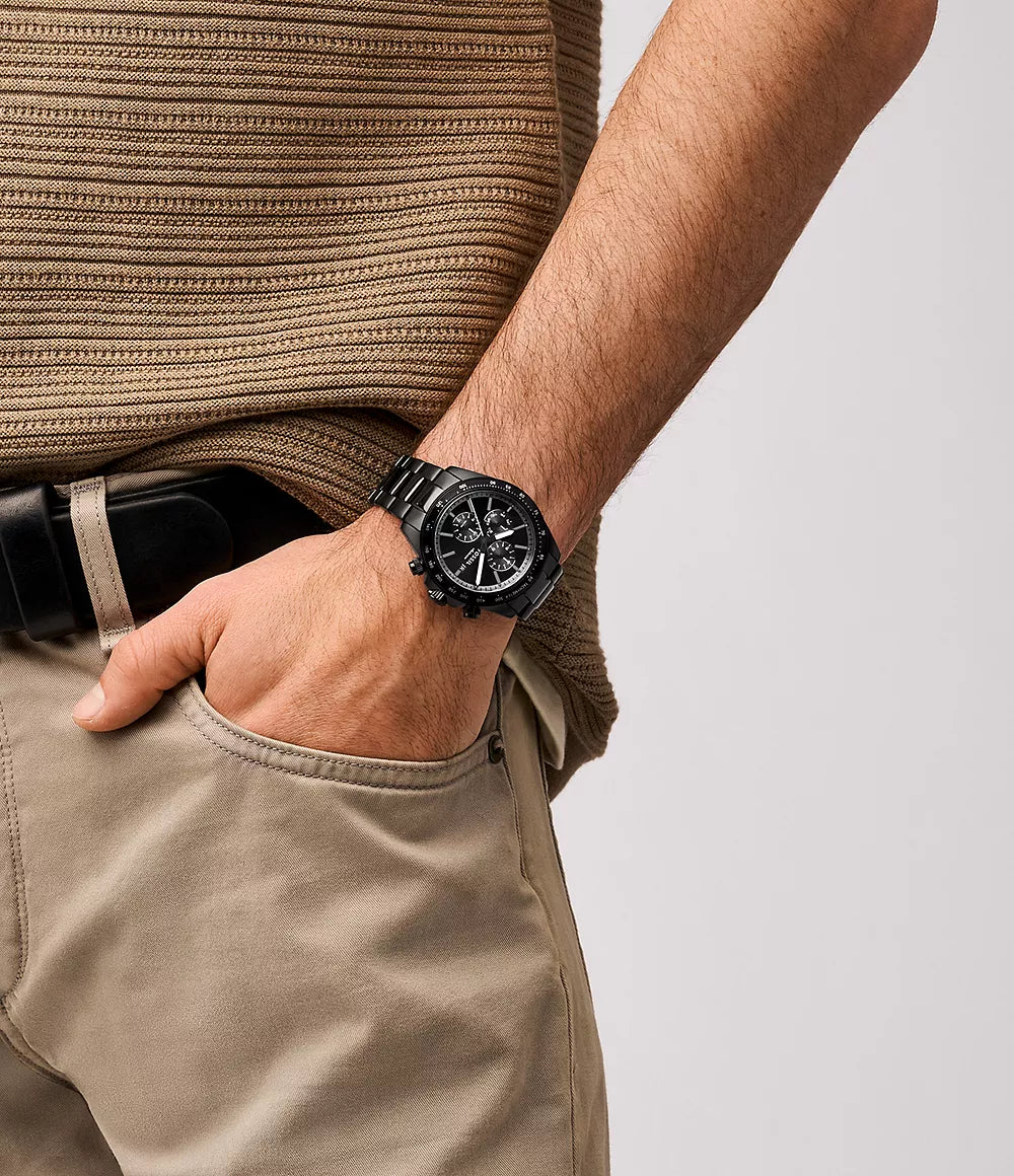 Autocross Multifunction Black Stainless Steel Watch FS6125 - Shop Authentic FOSMENWAT(s) from Maybrands - for as low as ₦247500! 