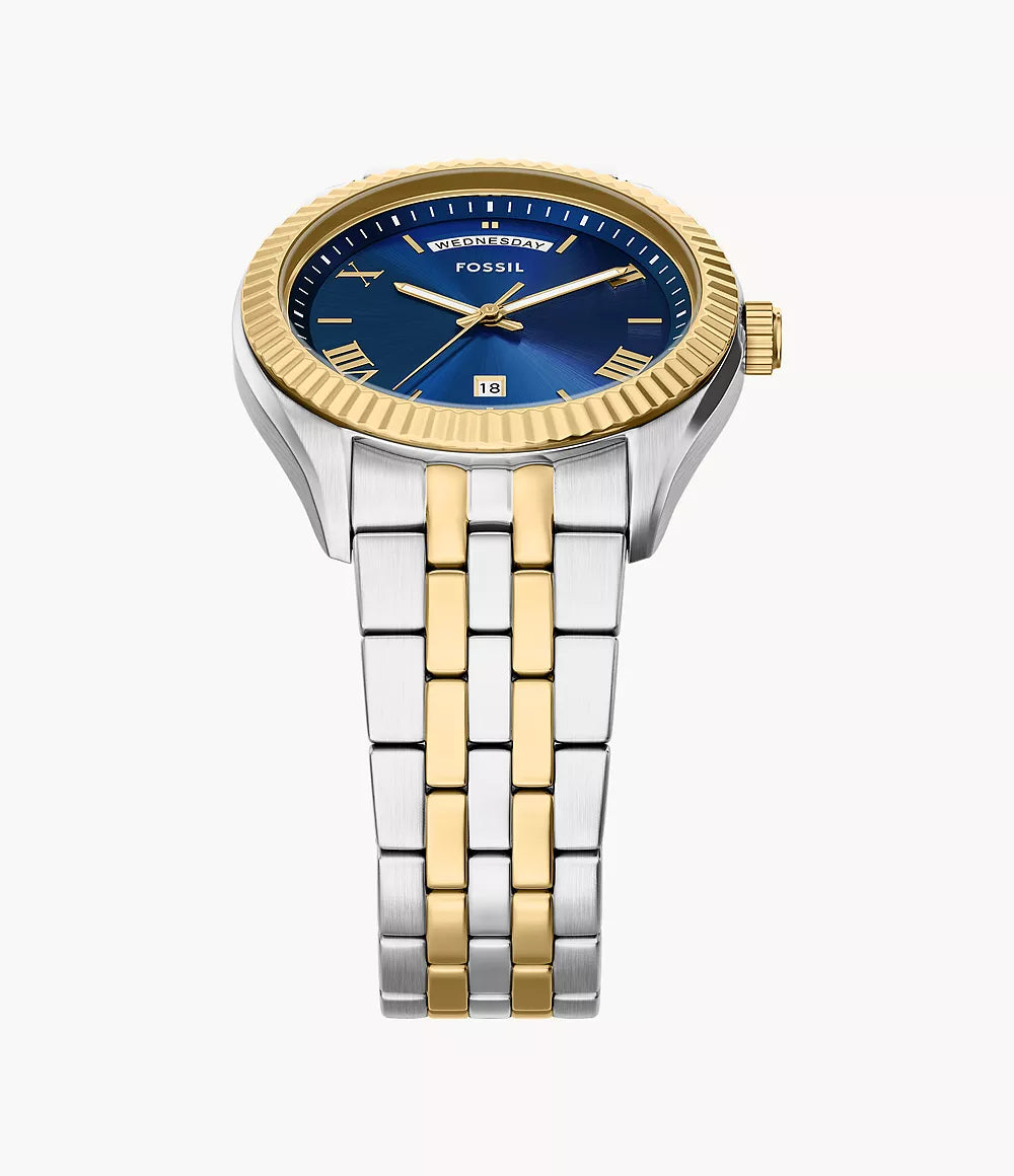 Campbell Three-Hand Day-Date Two-Tone Stainless Steel Watch FS6141 - Shop Authentic FOSMENWAT(s) from Maybrands - for as low as ₦279500! 