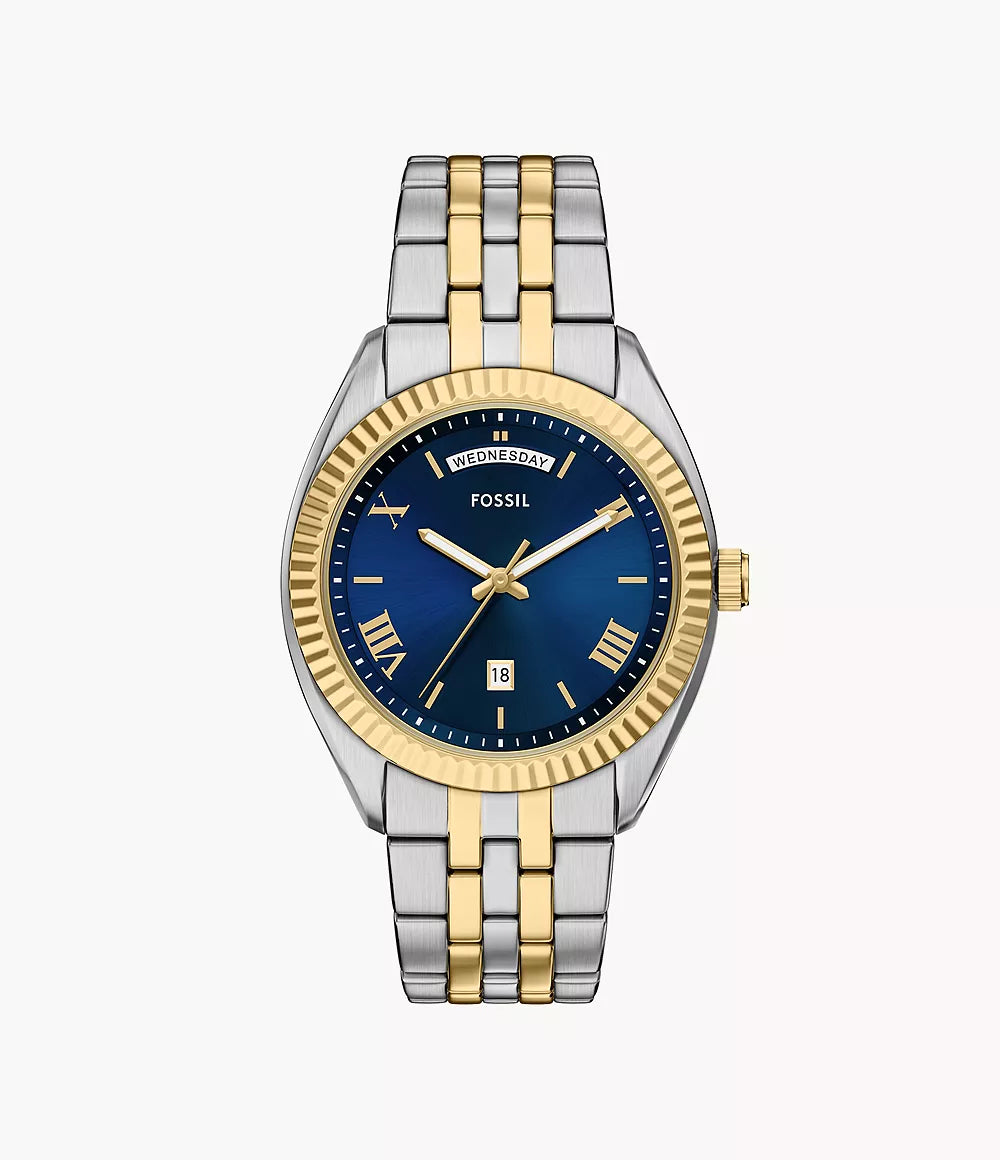 Campbell Three-Hand Day-Date Two-Tone Stainless Steel Watch FS6141 - Shop Authentic FOSMENWAT(s) from Maybrands - for as low as ₦279500! 