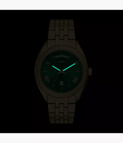 Campbell Three-Hand Day-Date Gold-Tone Stainless Steel Watch FS6142 - Shop Authentic FOSMENWAT(s) from Maybrands - for as low as ₦279500! 