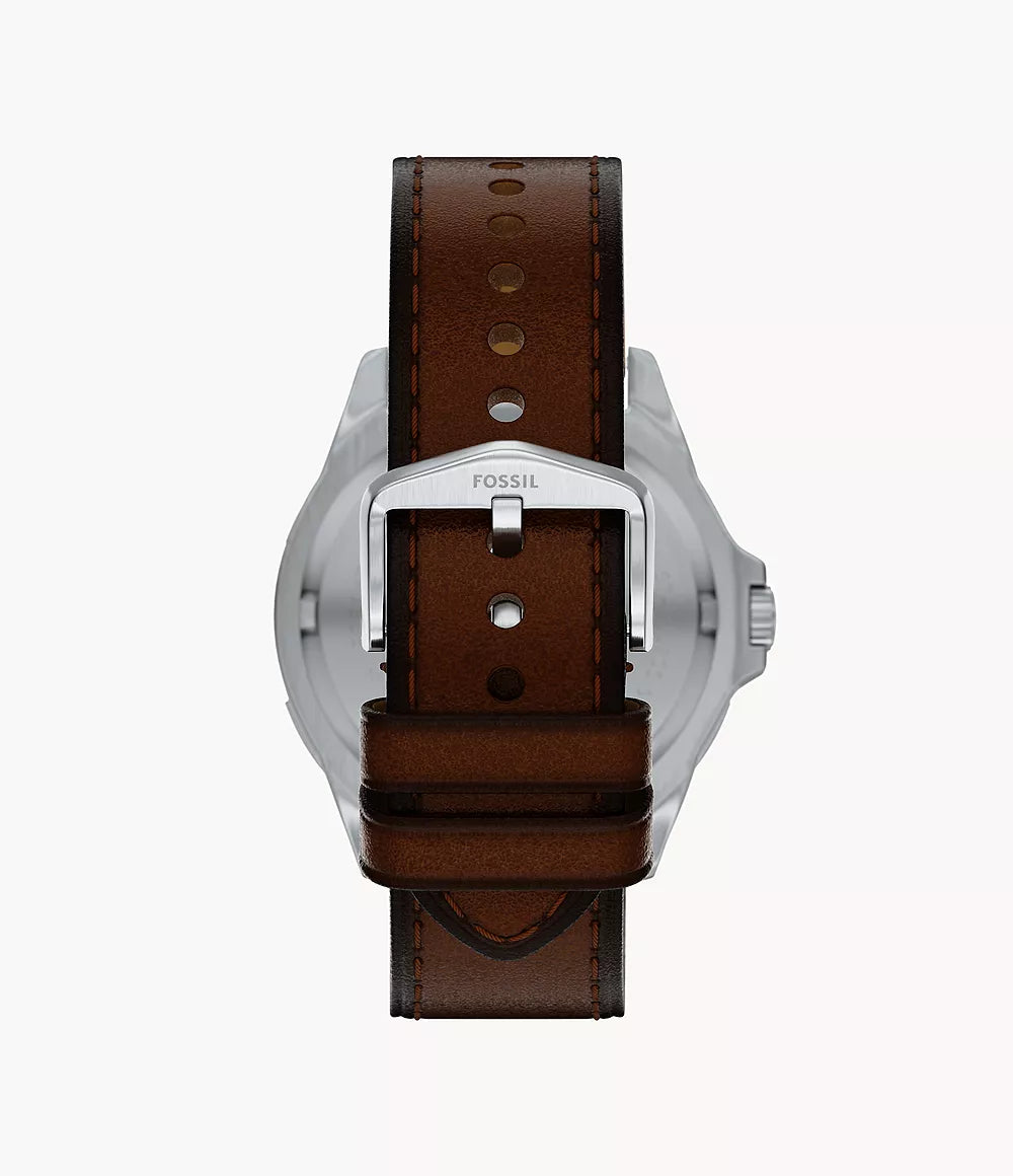 Garrett Multifunction Brown Leather Watch FS6147 - Shop Authentic FOSMENWAT(s) from Maybrands - for as low as ₦277000! 