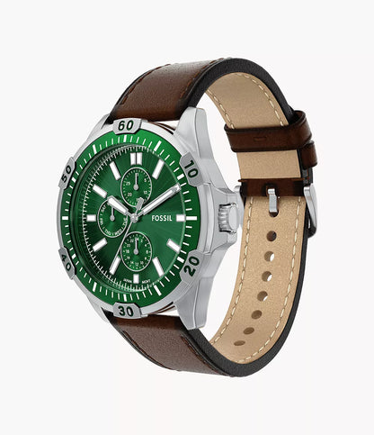 Garrett Multifunction Brown Leather Watch FS6147 - Shop Authentic FOSMENWAT(s) from Maybrands - for as low as ₦277000! 