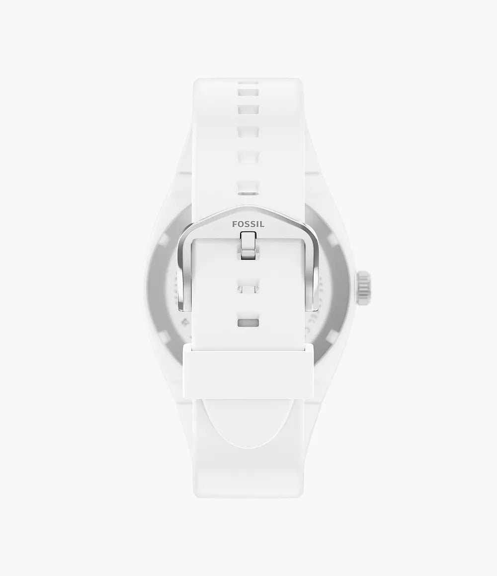 Everett 42mm Three-Hand White Silicone Watch FS6176 - Shop Authentic FOSMENWAT(s) from Maybrands - for as low as ₦213000! 